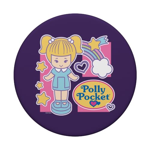 Polly Pocket - Rainbow And Stars PopSockets Adhesive PopGrip - style: Adhesive PopGrip
