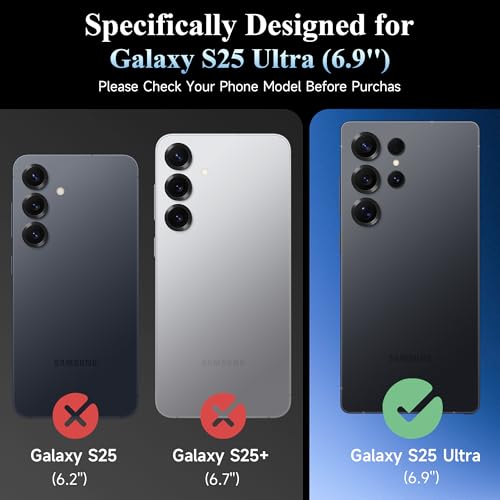 4 Pack Camera Lens Screen Protector for Samsung Galaxy S25 Ultra - size: S25 Ultra