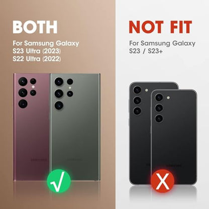 Battery Case for Galaxy S22 Ultra /S23 Ultra,12000mAh Portable Protective Wireless Charging Case Compatible with Galaxy S22 Ultra /S23 Ultra 6.8" Rechargeable Extend Battery Pack Charger Case (Black) - size: Galaxy S22 Ultra/ S23 Ultra -12000mAh