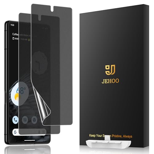 [2 Pack] Anti Glare Matte Privacy TPU Screen Protector for Google Pixel 7 Pro (Not Glass), Fingerprint Sensor Compatible, Full Adhesive Flexible Film, Easy Installation - size: Pixel 7 Pro