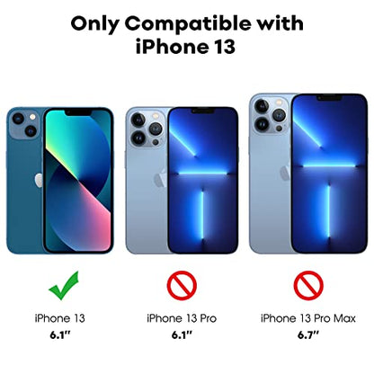 JETech Privacy Screen Protector for iPhone 13, 2+2 Pack - size: iPhone 13