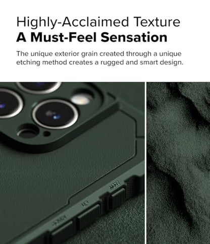 Ringke for iPhone 16 Pro Max Case [Rugged Gear Magnetic Dark Green] - color: Magnetic Dark Green, size: iPhone 16 Pro Max
