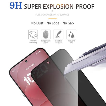 3 Pack Privacy Screen Protector for Nothing Phone (4a) Pro