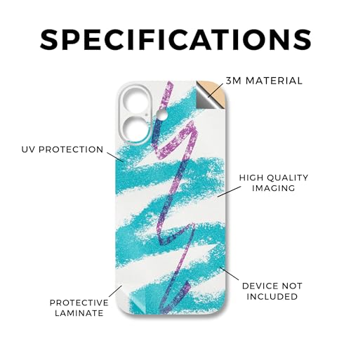 Glossy Glitter Phone Skin Compatible with Apple iPhone 17 - Paper Cup - Premium 3M Vinyl Protective Wrap Decal Cover - Easy to Apply | Crafted in The USA by MightySkins - color: Paper Cup, size: iPhone 17 (Full Wrap), style: Glossy Glitter Finish