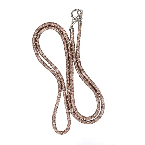 LUVI Rhinestone Phone Lanyard Bling Chain Crossbody Strap for Woman - color: Gold
