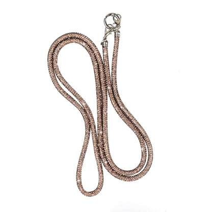 LUVI Rhinestone Phone Lanyard Bling Chain Crossbody Strap for Woman - color: Gold