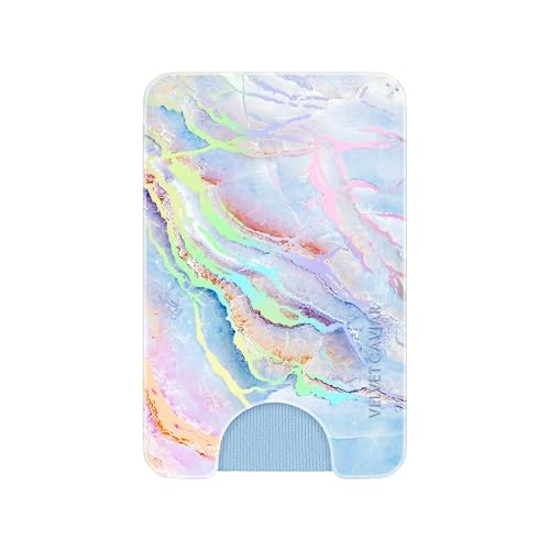 VELVET CAVIAR compatible with MagSafe Wallet - Magnetic Card Holder - color: Holo Moonstone