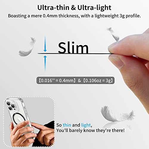 Universal Metal Rings Compatible with Magsafe Sticker,Magnetic Ring for Phone Cases & Wireless Charging, 6 Pack (2 Black,2 White & 2 Silver) - color: Black, Silver, White, size: 0.4mm-O