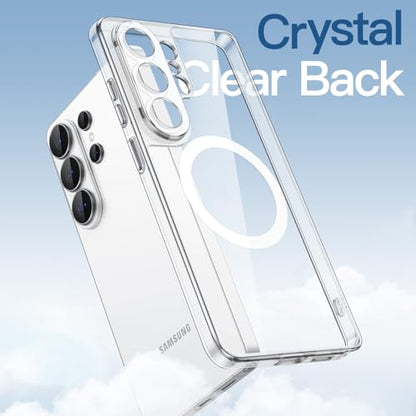 JETech Magnetic Case for Galaxy S26 Ultra, Compatible with MagSafe, Clear | Full Camera Lens Protection, Shockproof Protective Phone Cover, Scratch Resistant Clear Back - color: Clear, size: Galaxy S26 Ultra