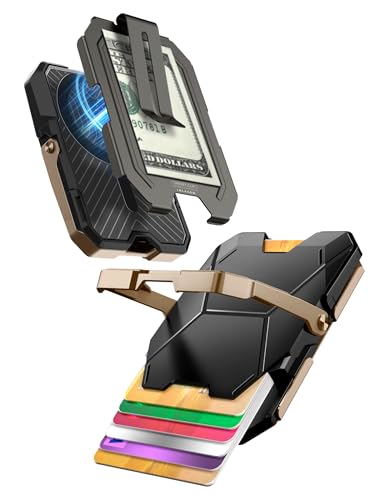 i-Blason for MagSafe Wallet with Stand & Money Clip, 6-Card Holder, Gold - color: Desert, size: with Money Clip
