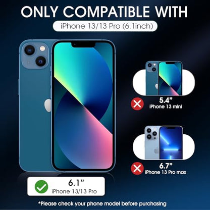 3 Pack for iPhone 13/13 Pro Screen Protector Flexible Soft - size: iPhone 13/iPhone 13 Pro