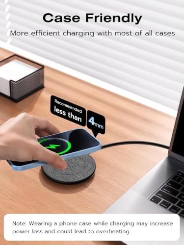 NewQ Wireless Charger, 15W Max Wireless Charging Pad for iPhone 17 16 15 14 13 12 11Mini/SE/Pro/Max/Plus, Samsung Galaxy S23/S22/S21/S20/S10/S9/S8/S7/Note20/10/9/8, Air Pods/Pro/Galaxy Buds/+, 2 Packs - size: 2 Pack without 20W Adapter