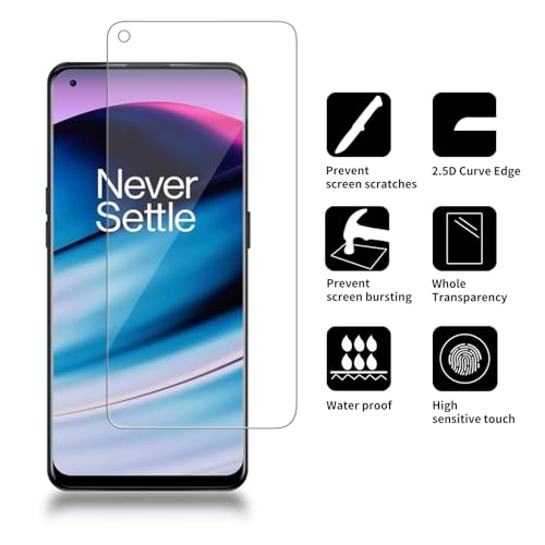 4 Pack Glass Screen Protector Compatible for OnePlus Nord N20 5G / GN2200 CPH2459 [9H Hardness]-HD Screen Tempered Glass, Scratch Resistant,Easy Install [Case Friendly] - size: OnePlus Nord N20 5G