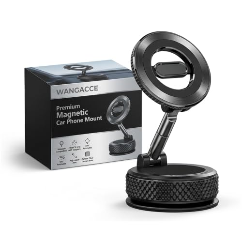 2026 Upgraded Magnetic Car Phone Holder for MagSafe iPhone 18-12 Pro Max