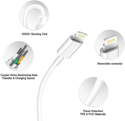 iPhone Car Charger,【2Pack】38W Dual Port USB C+QC3.0 [Apple MFi Certified] Fast Charging Cigarette Lighter iPhone Charger Car Adapter with【2 Pack】Lightning Cable for iPhone 14 13 Pro Max 12 11 X - Grey - color: Grey