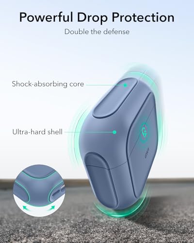 ESR for AirPods 5/4 Case (2026/2024), Compatible with MagSafe, Dark Blue - color: Dark Blue, size: AirPods 5&4 Case