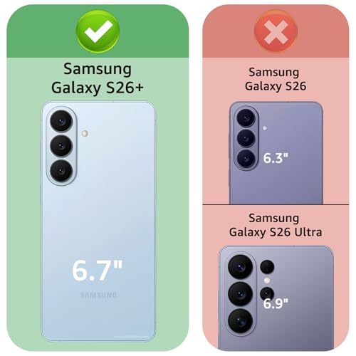 XcaseBar Compatible with ‌Samsung Galaxy S26 Plus Wallet case with Zipper Credit Card Holder【RFID Blocking】,Flip Folio Book PU Phone case Shockproof Cover Women Men for Samsung S26 Plus case Blue - color: Blue, size: Samsung Galaxy S26 Plus
