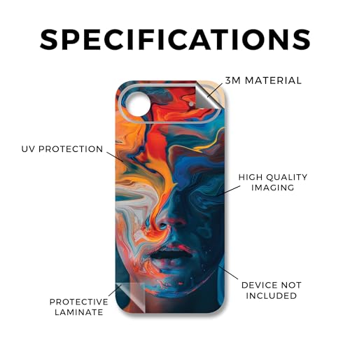 Phone Skin Compatible with Apple iPhone Air - Out of Body - Premium 3M Vinyl Protective Wrap Decal Cover - Easy to Apply | Crafted in The USA by MightySkins - color: Out of Body, size: iPhone Air (Full Wrap), style: Matte Finish