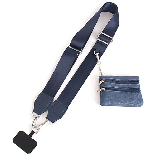 Cell Phone Lanyard Crossbody with Wallet, Versatile Clip and Go Phone Strap - color: J2