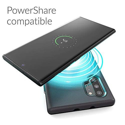Crave for Galaxy Note 10 Plus Case, Shockproof Protection Dual Layer Case for Samsung Galaxy Note 10 Plus (6.8 inch) - Black - color: Black