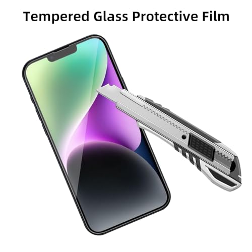 4 Pack Glass Screen Protector Compatible for iPhone 14 Plus/iPhone 13 Pro Max / 14 + [6.7 Inch ] [9H Hardness]-HD Screen Tempered Glass, Scratch Resistant,Easy Install [Case Friendly] - size: iPhone 14 Plus/ 13 Pro Max