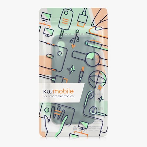 kwmobile Case Compatible with Samsung Galaxy Xcover7 Case - Soft Slim Protective TPU Silicone Cover - Blue Green - color: blue green