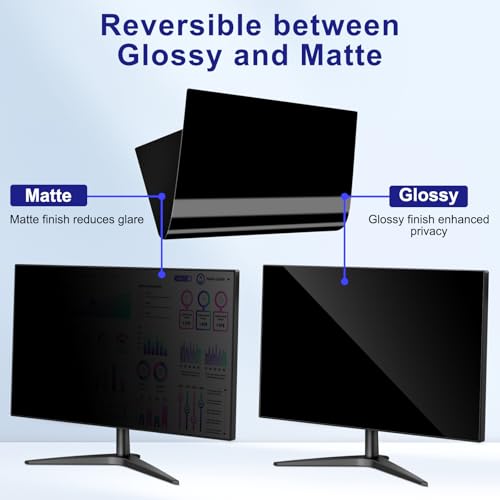 27 Inch Privacy Screen for Computer Monitor 16:9 Aspect Ratio - size: For Laptop 27 Inch 16:9-2Pack