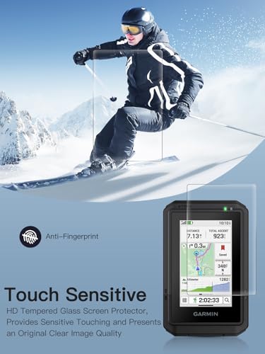 [3 Pack ] Hydrogel Screen Protector for Garmin eTrex Touch TPU [Clear HD] Self-Healing Soft Protective Film