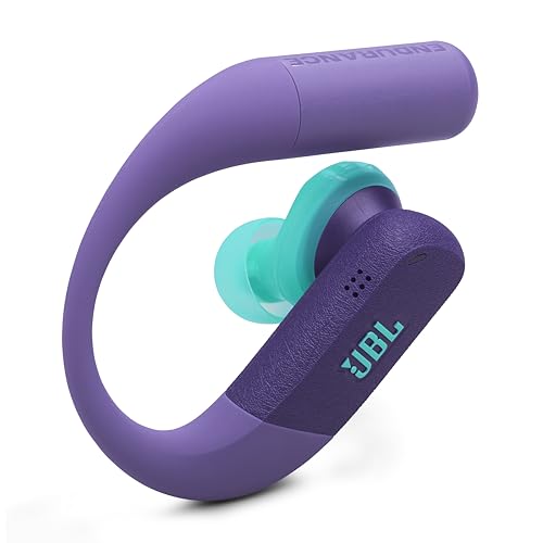 JBL Endurance Peak 4 - Cancelling Sport Earbuds - Purple - color: Purple