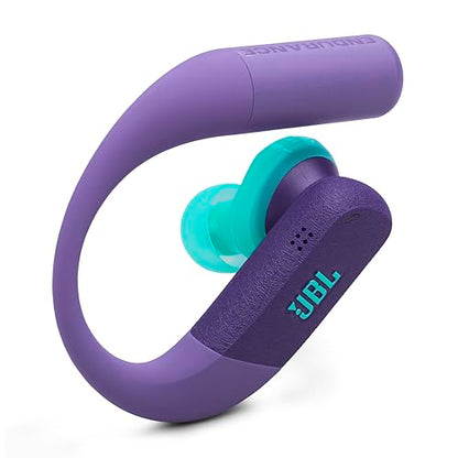 JBL Endurance Peak 4 - Cancelling Sport Earbuds - Purple - color: Purple