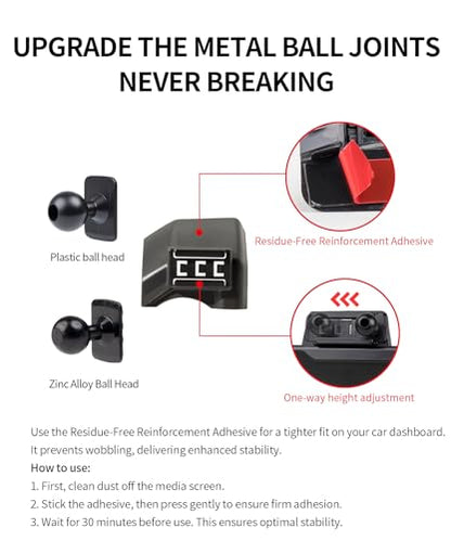 Car Phone Mount for 2019 2020 Ford F-150 Accessories, Magsafe Magnetic Clip - size: for 2019 2020 Ford F-150