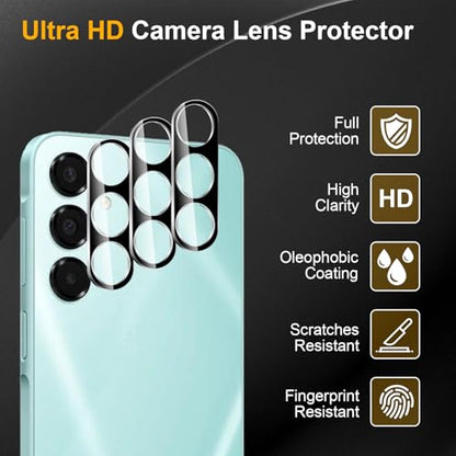 3 Pack Camera Lens Protector for Samsung Galaxy A16 5G - size: Galaxy A16