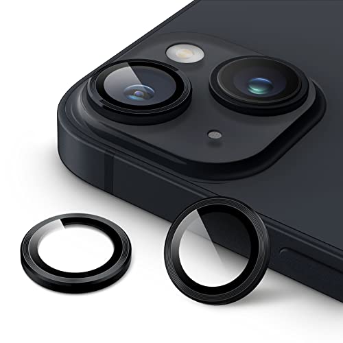 JETech Camera Lens Protector for iPhone 14/14 Plus, Midnight, 1 Set - color: Midnight