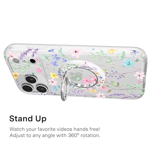 VELVET CAVIAR Compatible with MagSafe Phone Grip - color: Enchanted Floral
