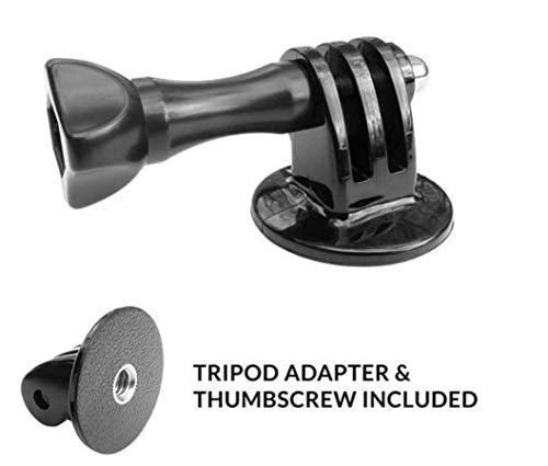 Free Ride Mount. 3 in 1 Action Camera Mount + Tripod Adapter for iPhone, Galaxy & All Other Smart Phones