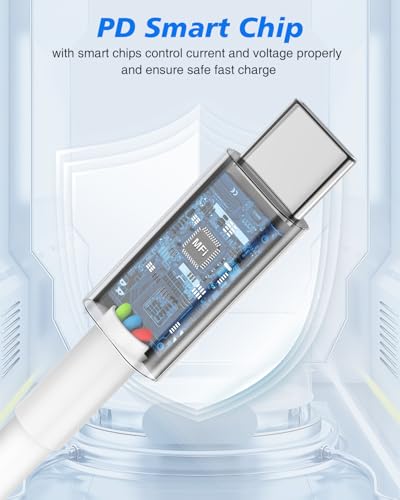 Cabepow 15FT USB C Cable, Extra Long USB A to USB C Cable Fast Charging - color: White, size: 15ft-(A-C)