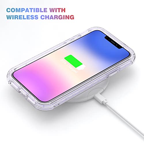 Diaclara Compatible with iPhone 11 Case, Full Body Rugged with Built-in Touch Sensitive Anti-Scratch Screen Protector, Soft TPU Bumper Case Clear Compatible with iPhone 11 6.1" (Crystal Clear) - color: Clear, size: iPhone 11