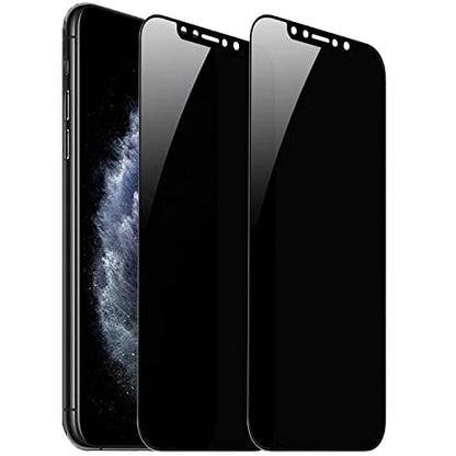 2 Pack 360 Degree Privacy Tempered Glass Suit for iPhone 11 Pro Max/iPhone XS Max Anti-Spy 4 Directions Screen Protector Film 4 Sides Anti-Peeping 9H Hardness Anti-scratch 6.5 inch - size: For iPhone 11 Pro Max/ iPhone XS Max
