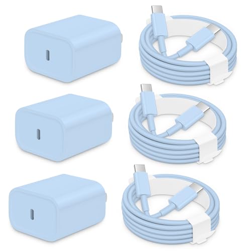 AISNI USBC Charger for iPhone Duo/18 Pro Max/17/16/15 Charger Fast Charging - color: Blue