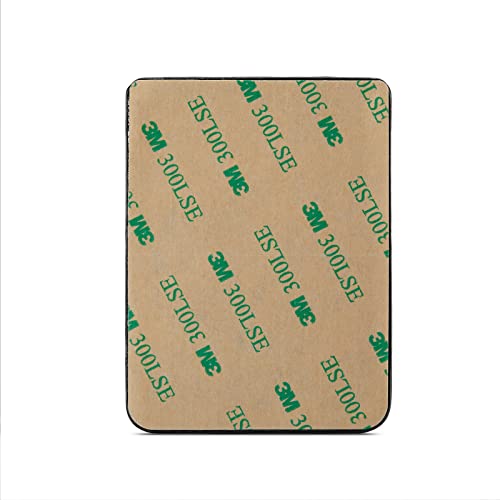 PU Leather Phone Card Holder, Stick-On for iPhone Samsung & More - color: Black-2pc