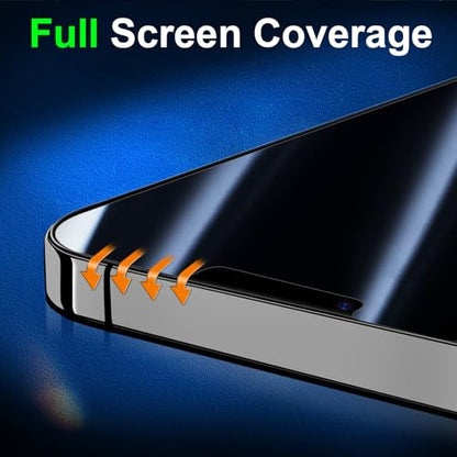 1 Pack for iPhone 14 Plus Privacy Screen Protector, Anti Spy Private Tempered Glass Film, 9H Hardness, Case Friendly - size: iPhone 14 Plus 6.7 Inch