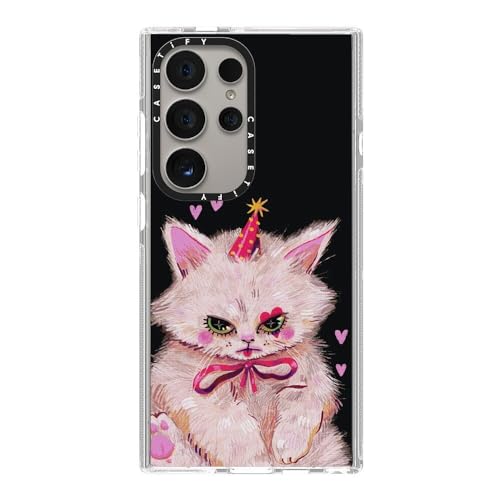 CASETiFY for Galaxy S24 Ultra Case - Impact Clear | Not Yellowing | 6.6 ft. Drop Protection | CLOWN KITTY | Clear - color: CLOWN KITTY, size: Galaxy S24 Ultra
