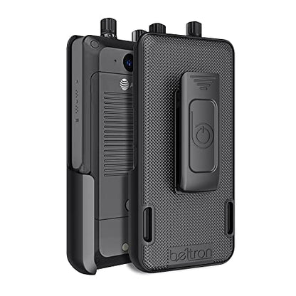 BELTRON Sonim XP5Plus 5G, Heavy Duty Rotating Belt Clip Holster for Sonim XP5 Plus X530 or XP5900 (AT&T FirstNet) - Durable Reliable & Lightweight - size: 1.6" Clip