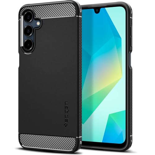 Spigen for Galaxy A16 5G Case, Rugged Armor [Military-Grade Protection] - Matte Black - size: Galaxy A16 5G