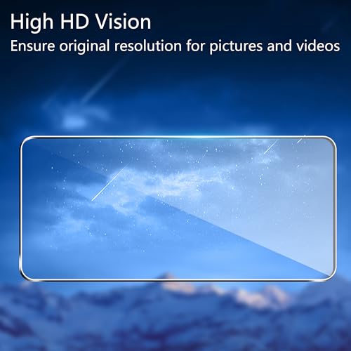 for Xiaomi Poco M7 Pro 5G Screen Protector with Camera Lens Protector, 9H Hardness Anti-Scratch Tempered Glass flim, Case Friendly, Anti-Fingerprint,Anti-Scratch (2+2 PACK) - color: Poco M7 Pro