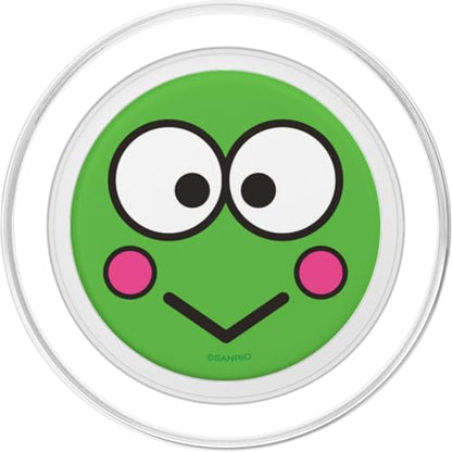 Keroppi Open Face PopSockets Stand for Smartphones and Tablets PopSockets PopGrip for MagSafe - style: Magnetic PopGrip