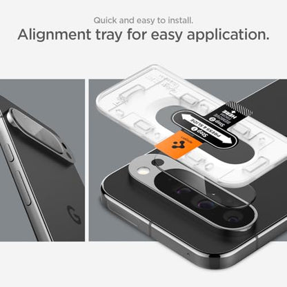 Spigen Glas.tR EZ FIT Optik Camera Lens Protector for Pixel 9 Pro XL - size: Pixel 9 Pro XL