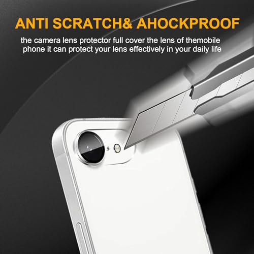 3 Pack Camera Lens Protector for iPhone 16e / iPhone 17e - size: iPhone 16e