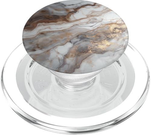 Marble Pattern PopSockets PopGrip for MagSafe - style: Magnetic PopGrip