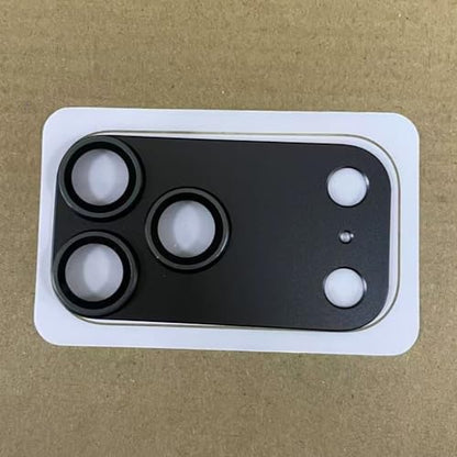 for iPhone 17 Pro Max Camera Lens Protector Matte Solid Color 9H Tempered Glass Protective Anti-Scratch Film Screen Cover (Dark Gray) - color: Dark Gray